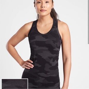 NWT Athleta Momentum Racerback Tank in Camo | Size XS
